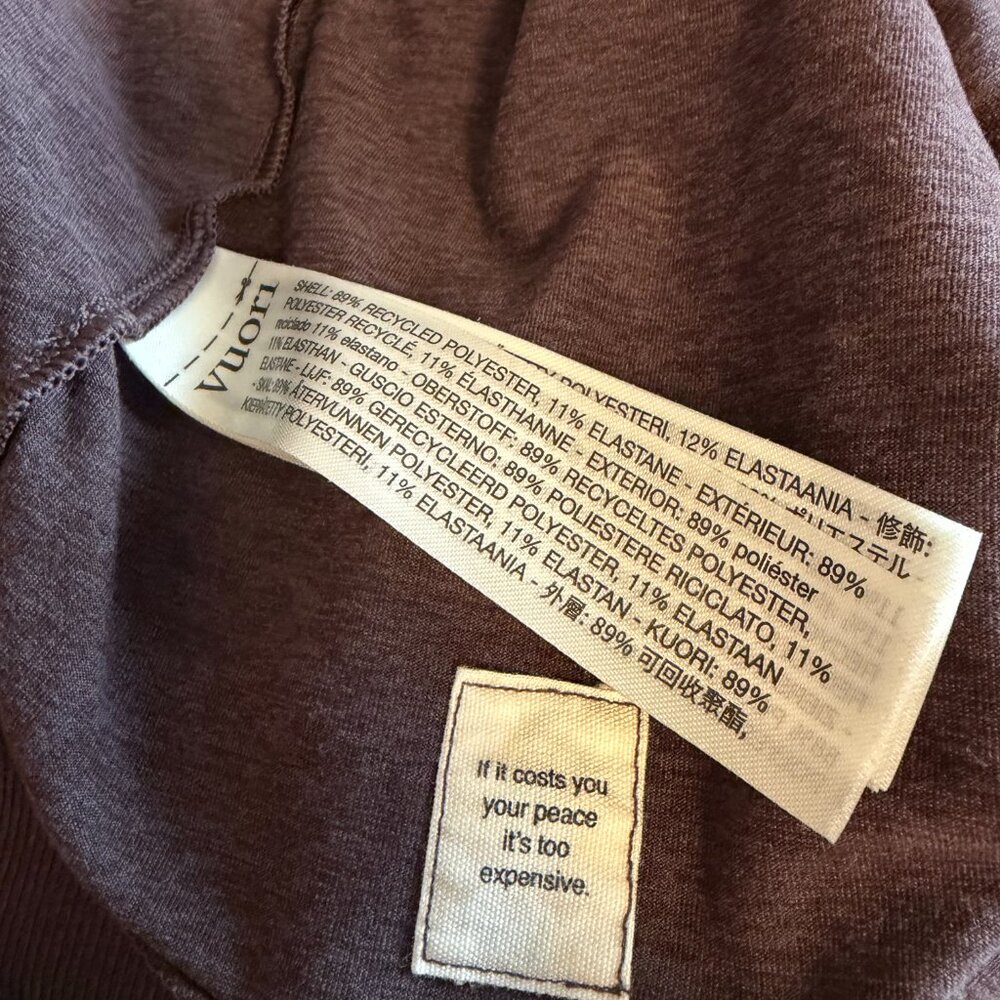 Vuori Dark Brown Hoodie - Picture 2 of 2